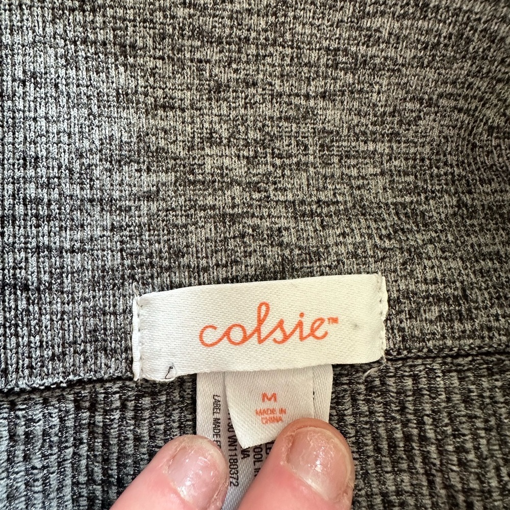 Colsie Ribbed Leggings - Picture 4 of 4